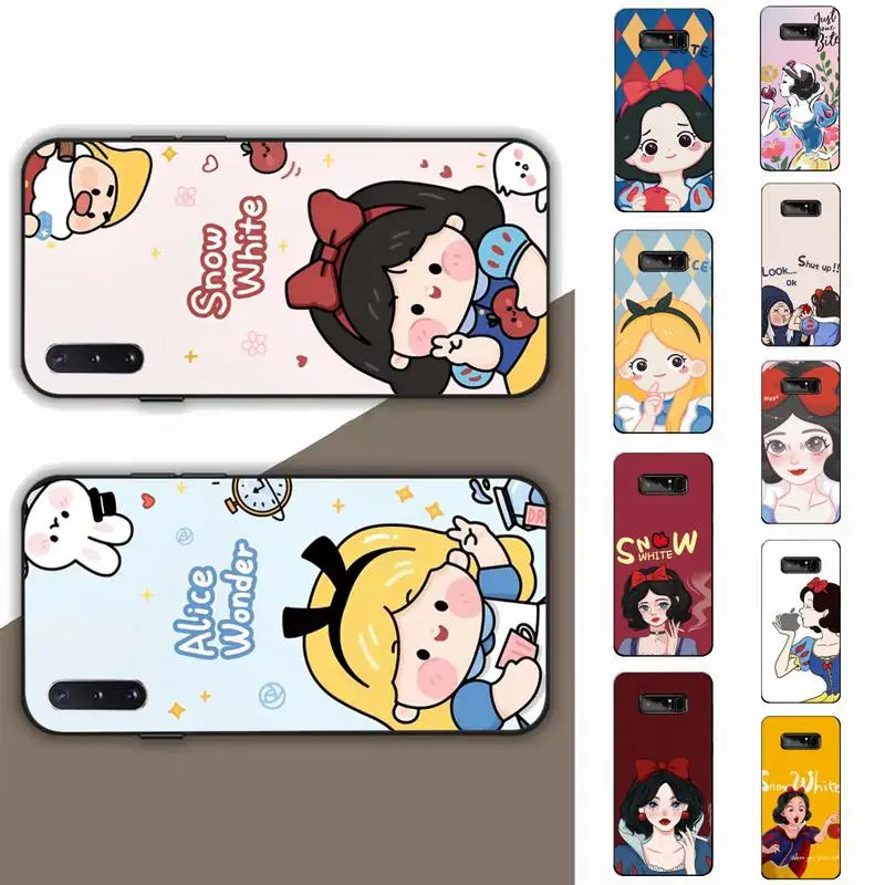 

Disney Snow White Phone Case for Samsung Note 5 7 8 9 10 20 pro plus lite ultra A21 12 72