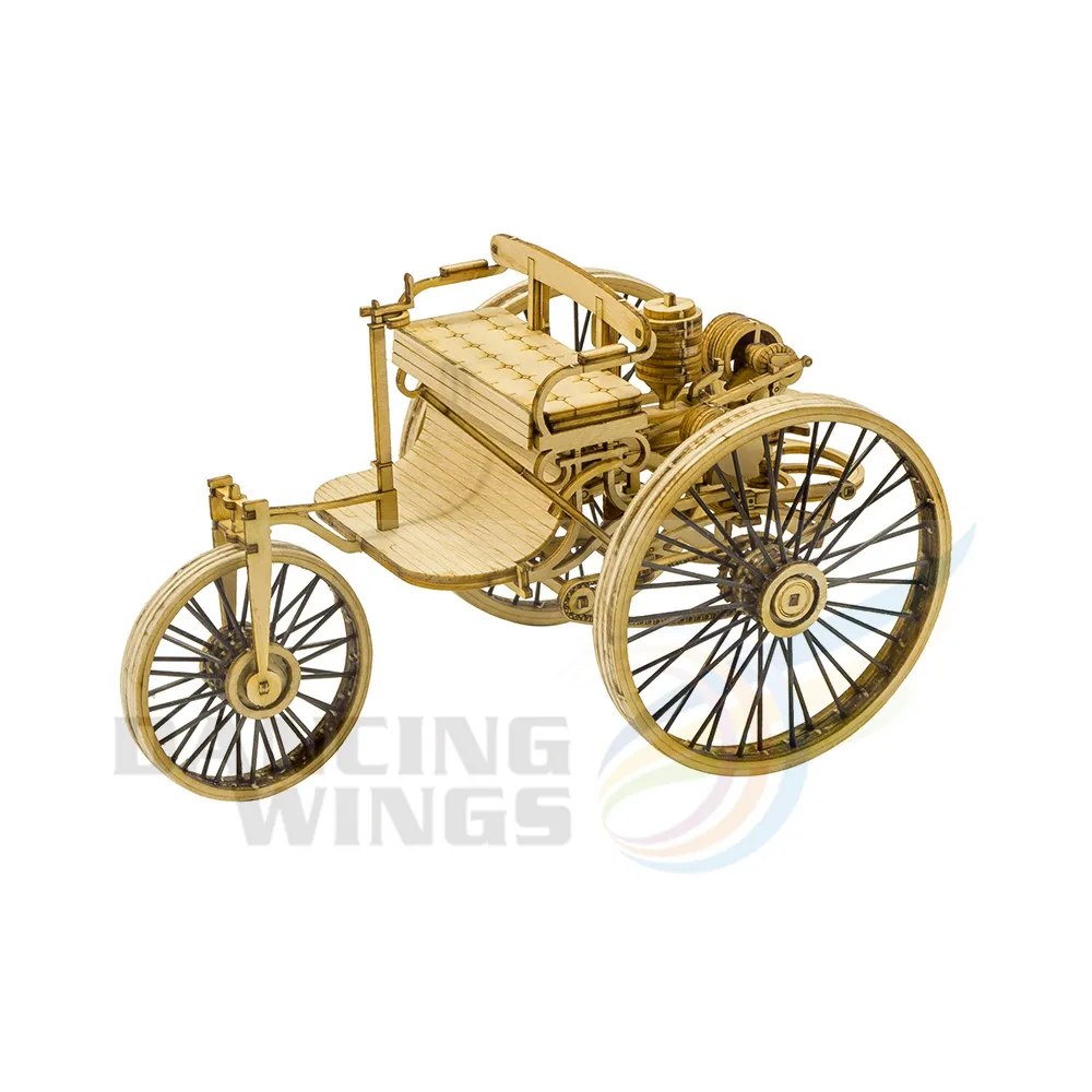 

DW Hobby Wooden Toys Building DIY Craft Wood Furnishing Christmas Gift Present Static Model Kit Car Vintage II