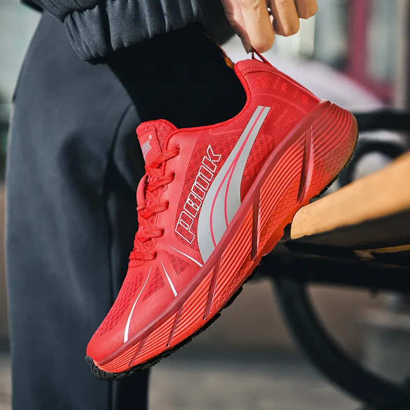 High-quality Brand Breathable Men Running Sneakers Comfortable  Soft Men Athletic Shoes Non-slip Wear-resistant Man Sports Shoes