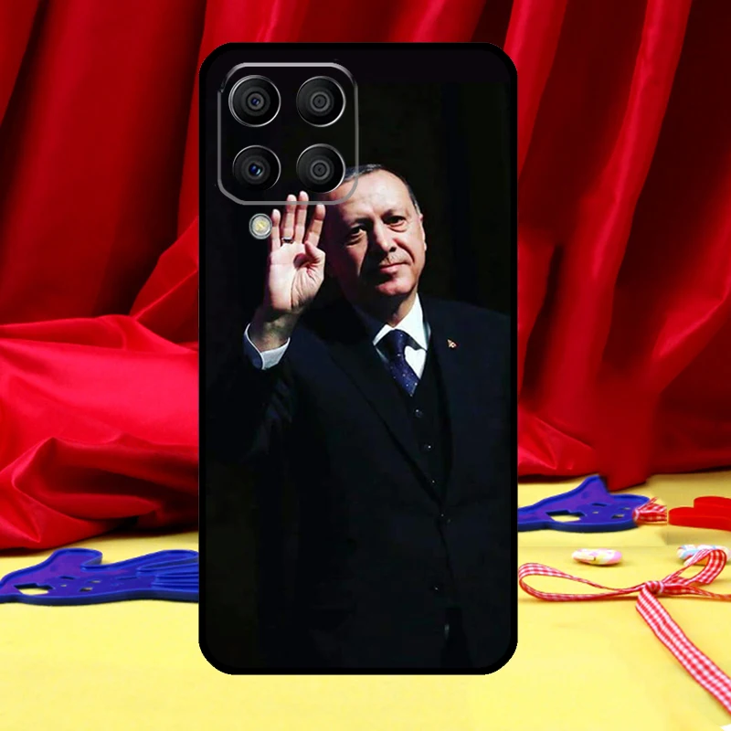 Чехол President Turkey Тайип Эрдоган для Samsung Galaxy M12 M32 M52 M11 M21 M31 M13 M33 M35 M53 M55 M15 M14 M34 M54 M06 M16