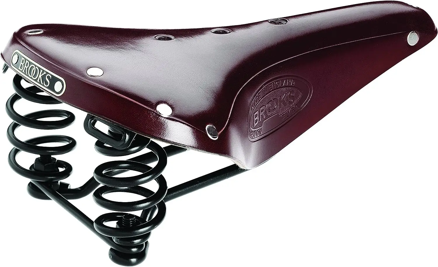

Saddles Men's Flyer Bike Saddle, Antique Brown/Black Steel