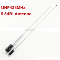 uhf433mhz high gain mobile vehicle radio whip antenna amateur ham 435m car roof aerial 5 5dbi