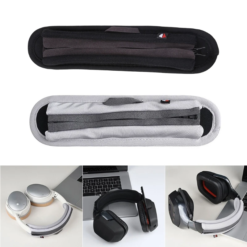 

1PC Universal fully enclosed headphone head with cover zipper pad protection pad Drop Shipping
