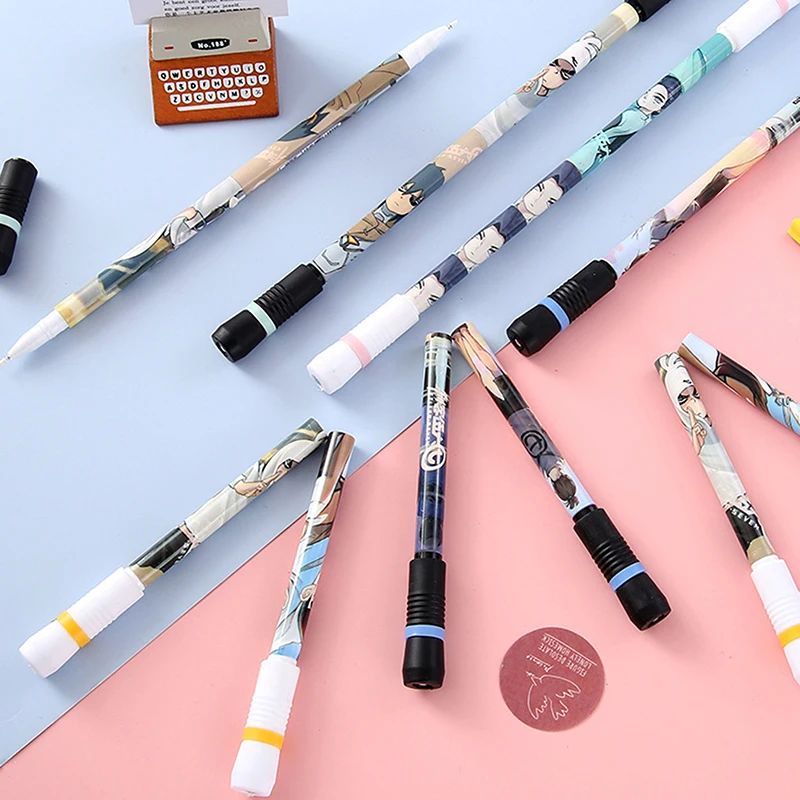 

1 шт. вращающаяся игровая гелевая ручка с удобным сбросом давления