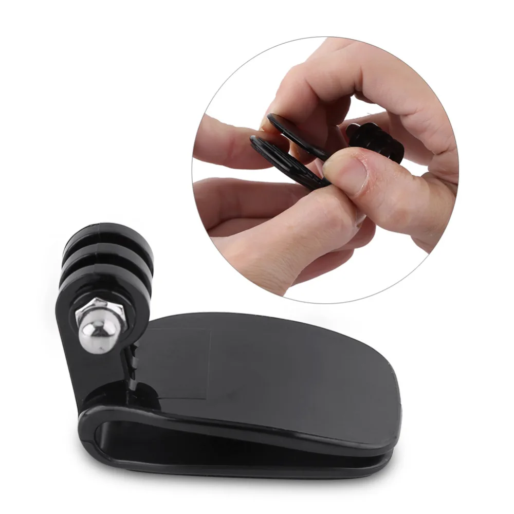 

Camera accessories Durable Quick Clip Mount Cap Fast Clamp Mount For Gopro Hero9/8/7/6/5 SJ4000 for SJCAM for Xiaomi Yi
