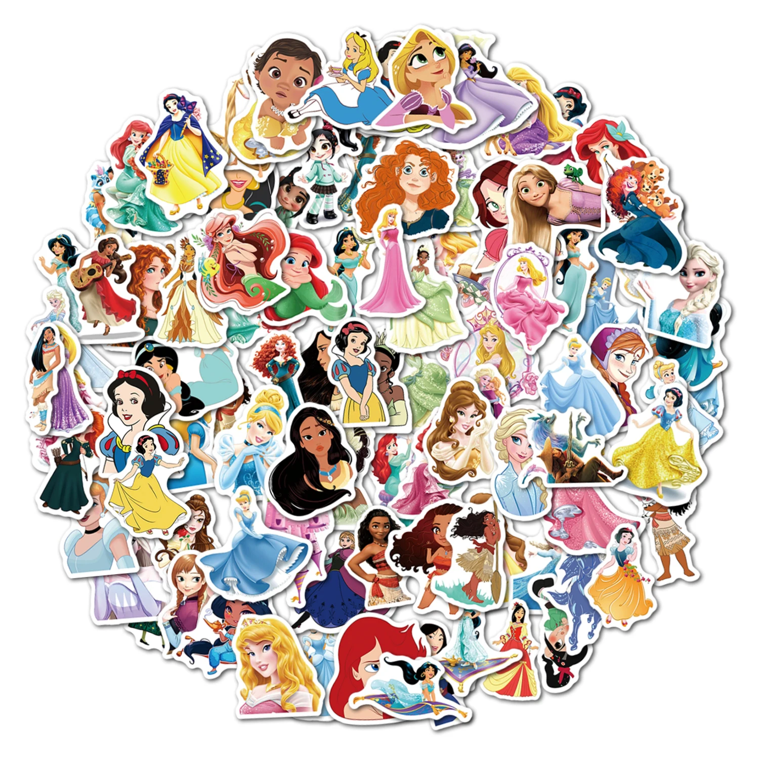 

10/50/100 шт., водонепроницаемые Мультяшные Стикеры