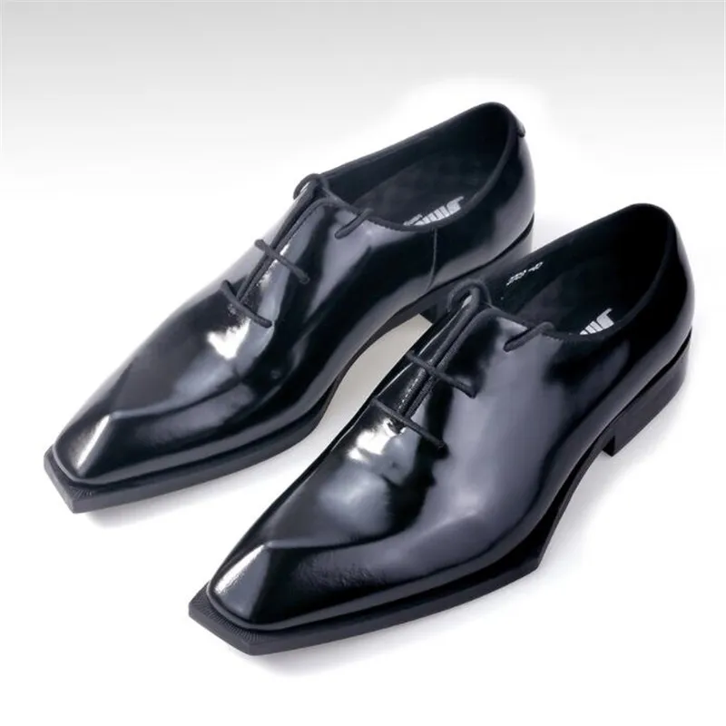 

Мужские свадебные туфли ручной работы, классические кроссовки из натуральной кожи, мужские оксфорды, деловая обувь, приблизительно 37-46