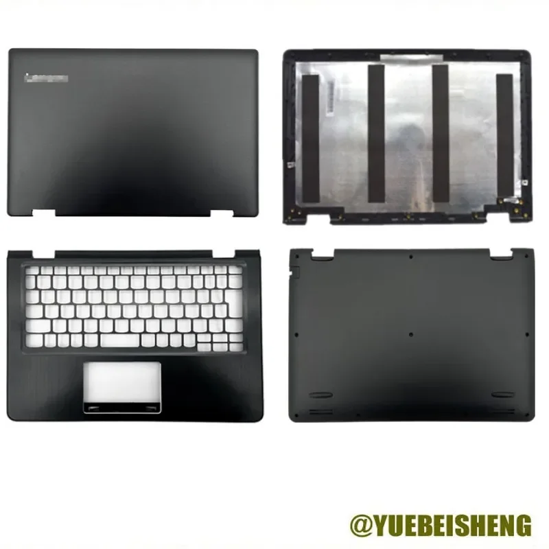 YUEBEISHENG New/org For Lenovo Flex 3-11 YOGA 300-11 LCD back cover /Upper /Bottom case Black