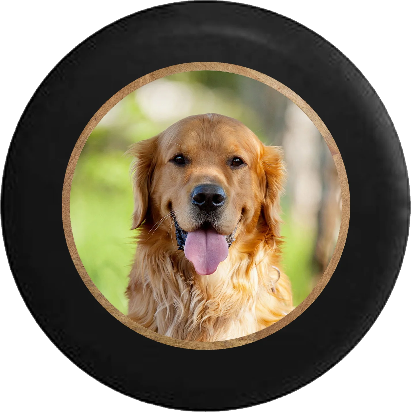 

Spare Tire Cover Golden Lab Retriever Hunting Dog JK Accessories