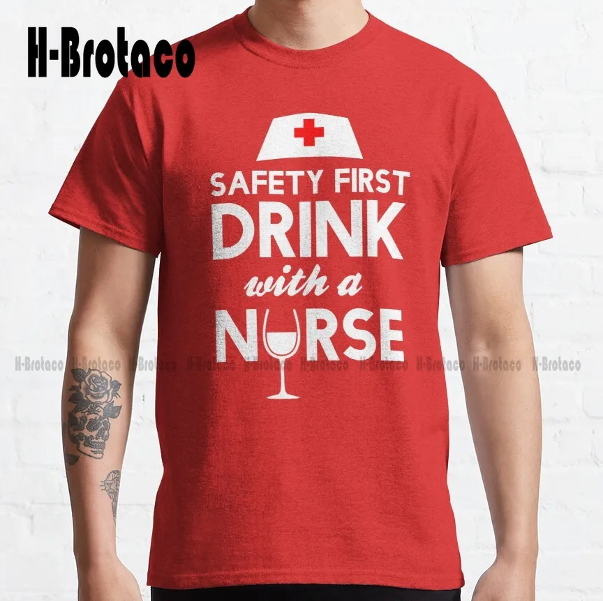 

Классическая зеленая футболка с рисунком первого напитка и медсестры, 100% хлопок