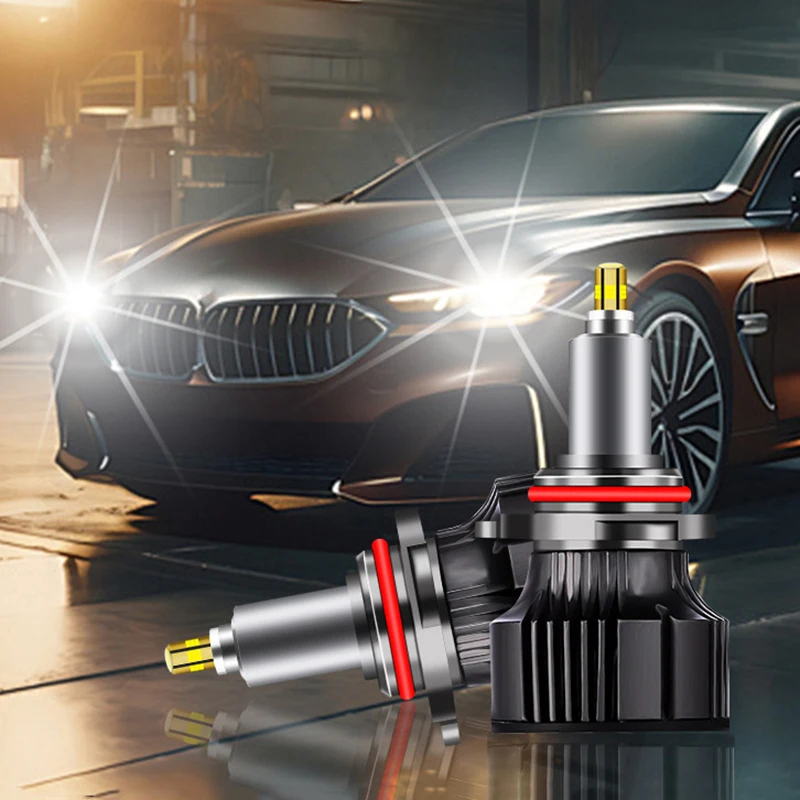 360-градусные 6000K светодиодные линзы для автомобильных фар лампы высокой мощности