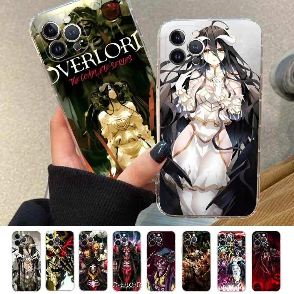 

Anime Overlord Phone Case For iPhone 14 11 12 13 Mini Pro XS Max Cover 6 7 8 Plus X XR SE 2020 Funda Shell