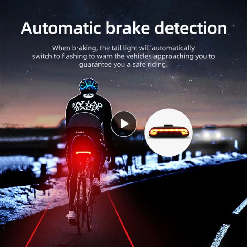 

MEILAN X5 Bike Brake Light Flash Tail Light Rear Turn Bicycle Wireless Remote Control Turning Cycling Laser Safety Line Lights