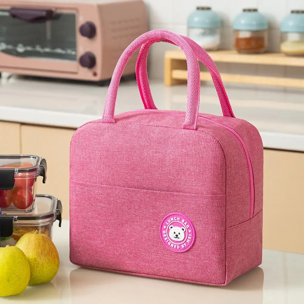 Портативные термосумки для обеда на молнии студенческий офисный работник