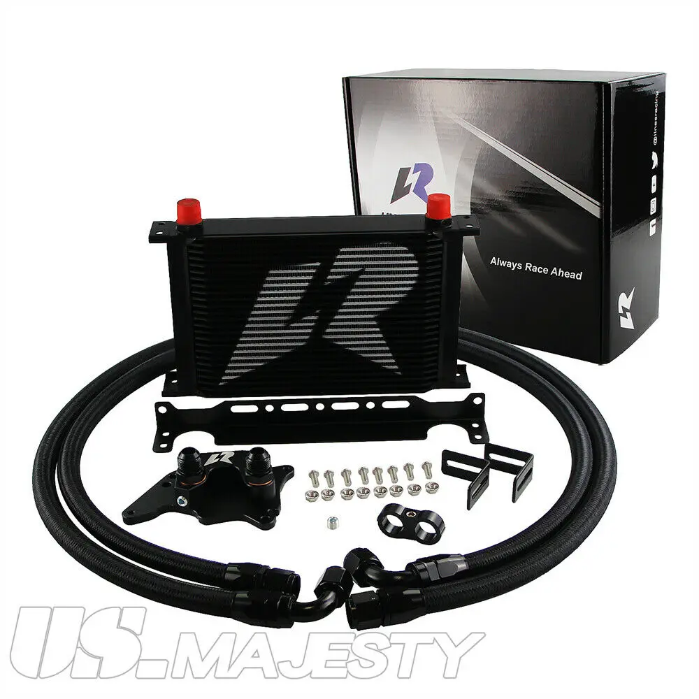 

25 Row Oil Cooler Kit Fit For BMW Mini Cooper S Supercharger Engine R56 Turbo 1.6L