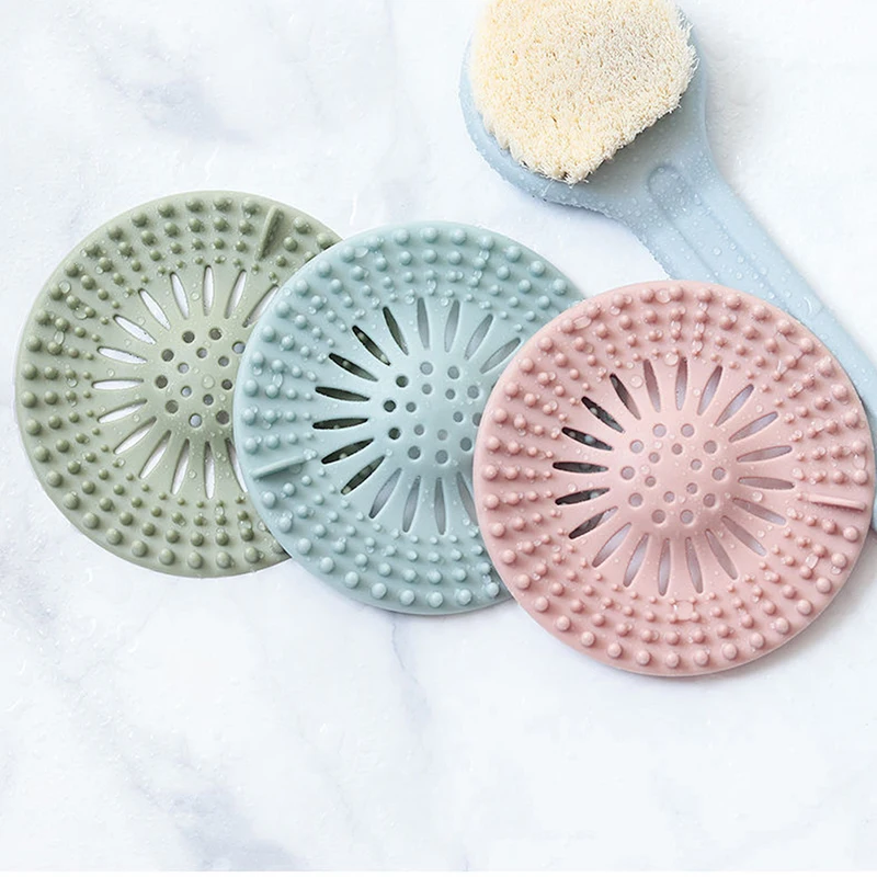 

Bathroom Hair Sink Filter Floor Drain Strainer Water Hair Stopper Bath Catcher Shower Cover Bathroom Accessories Tub