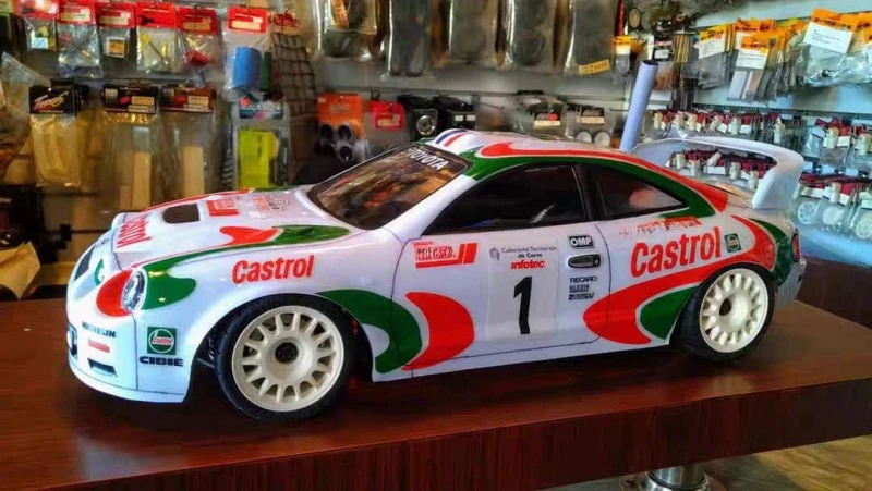 1/10 Toyta Celica GT-4 прозрачный корпус корпуса 190 мм для 257 колесной базы