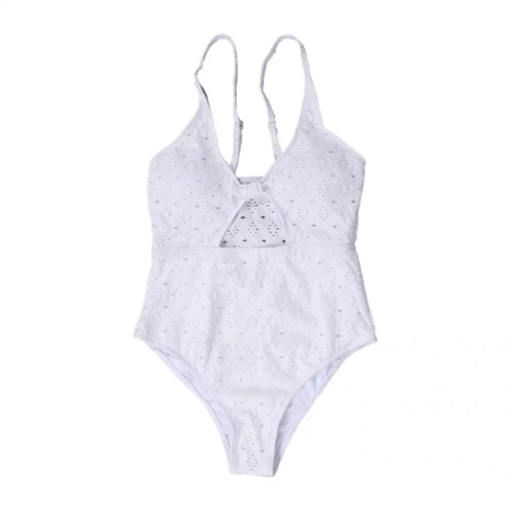 

Great Bikini Bodysuit Allergy Free Attractive Women Swimsuit Women Hollow Out Style Bathing Suit Swimming Apparel