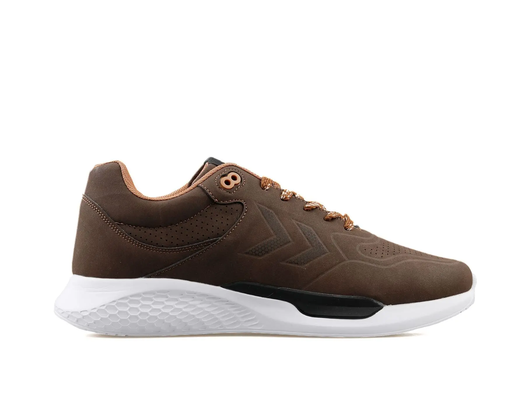 Hummel Original Men's Sneakers Casual Sneakers Brown Color Casual Running Casual Walking Shoes Hml 'S