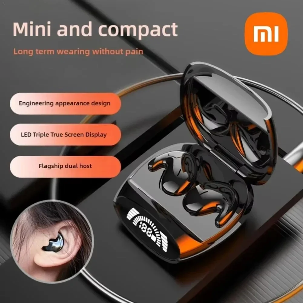 Фото Оригинальные беспроводные Bluetooth 5,3 наушники Xiaomi MD528 с шумоподавлением, спортивные наушники для бега, водонепроницаемые наушники-вкладыши №4