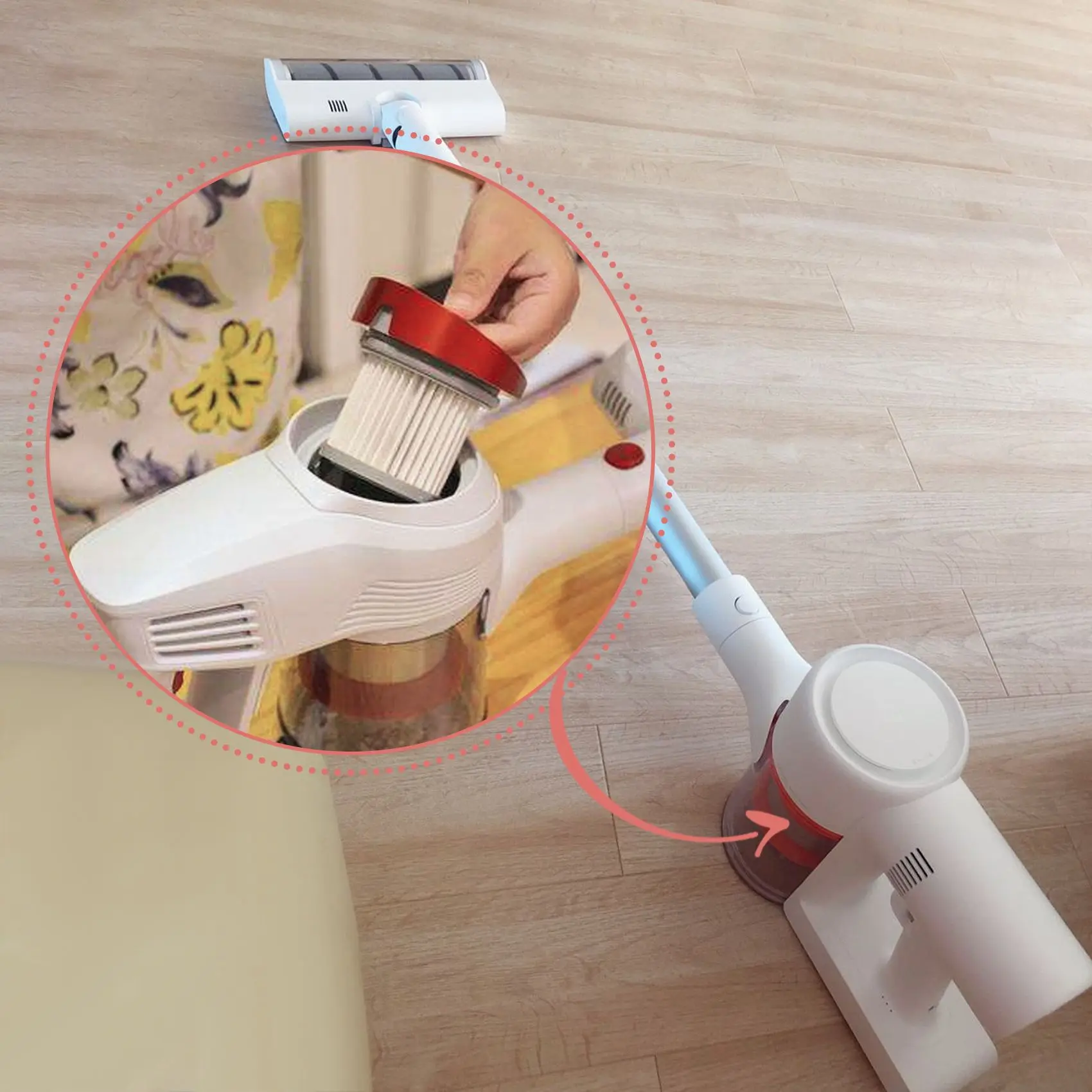 

10Pcs HEPA Filter for Xiaomi JIMMY JV51 JV53 JV83 Handheld Cordless Vacuum Cleaner HEPA Accessories