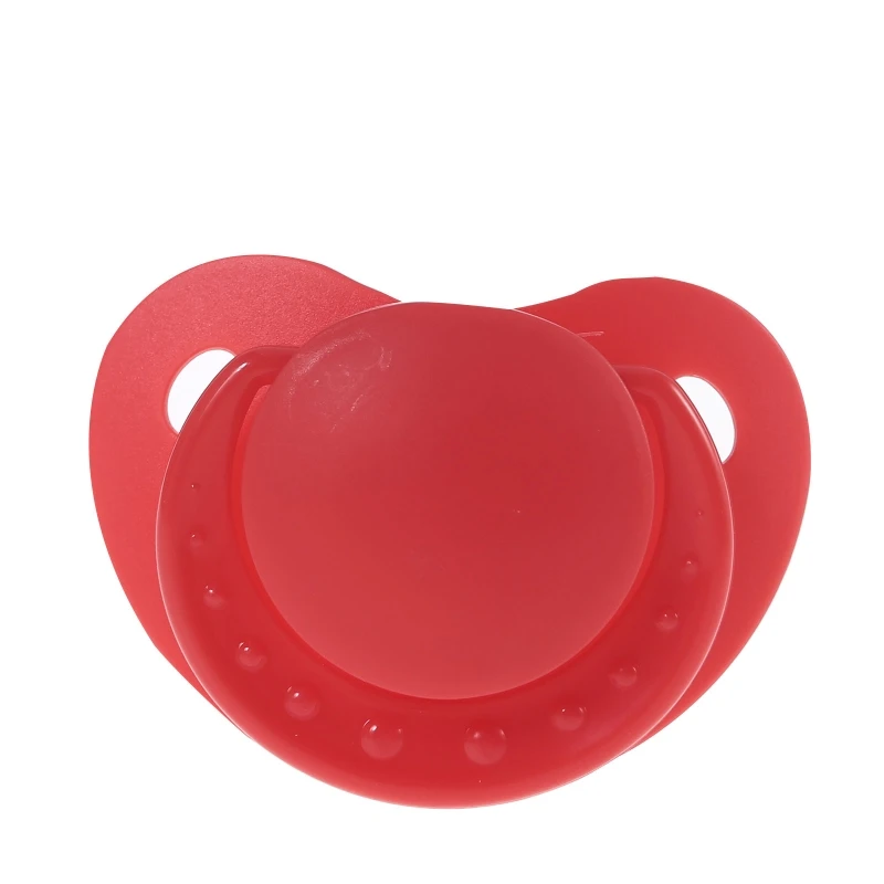 

Food Grade Silicone Adult Pacifier Dummy Big Size Nipple Wide-bore Adult Teether