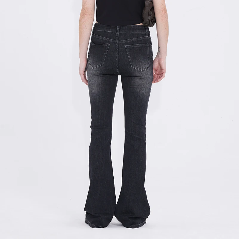 Джинсы Vena Label Jeans Женские винтажные брюки с вырезами уличная одежда джинсовые