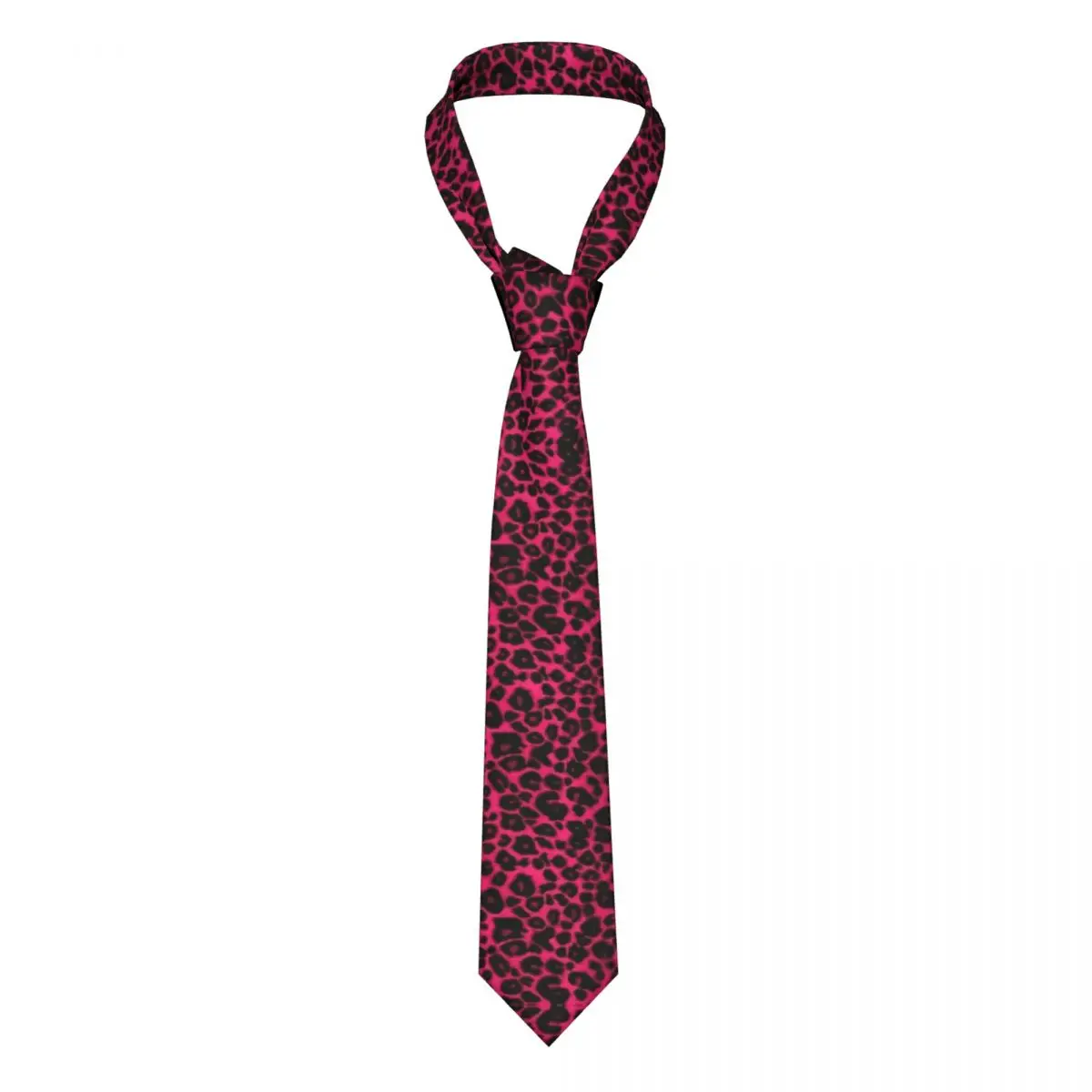 

Gothic Pink Zebra Stripes Neckties Men Women Polyester 8 cm Neck Ties Mens Slim Classic Shirt Accessories Gravatas Wedding Party