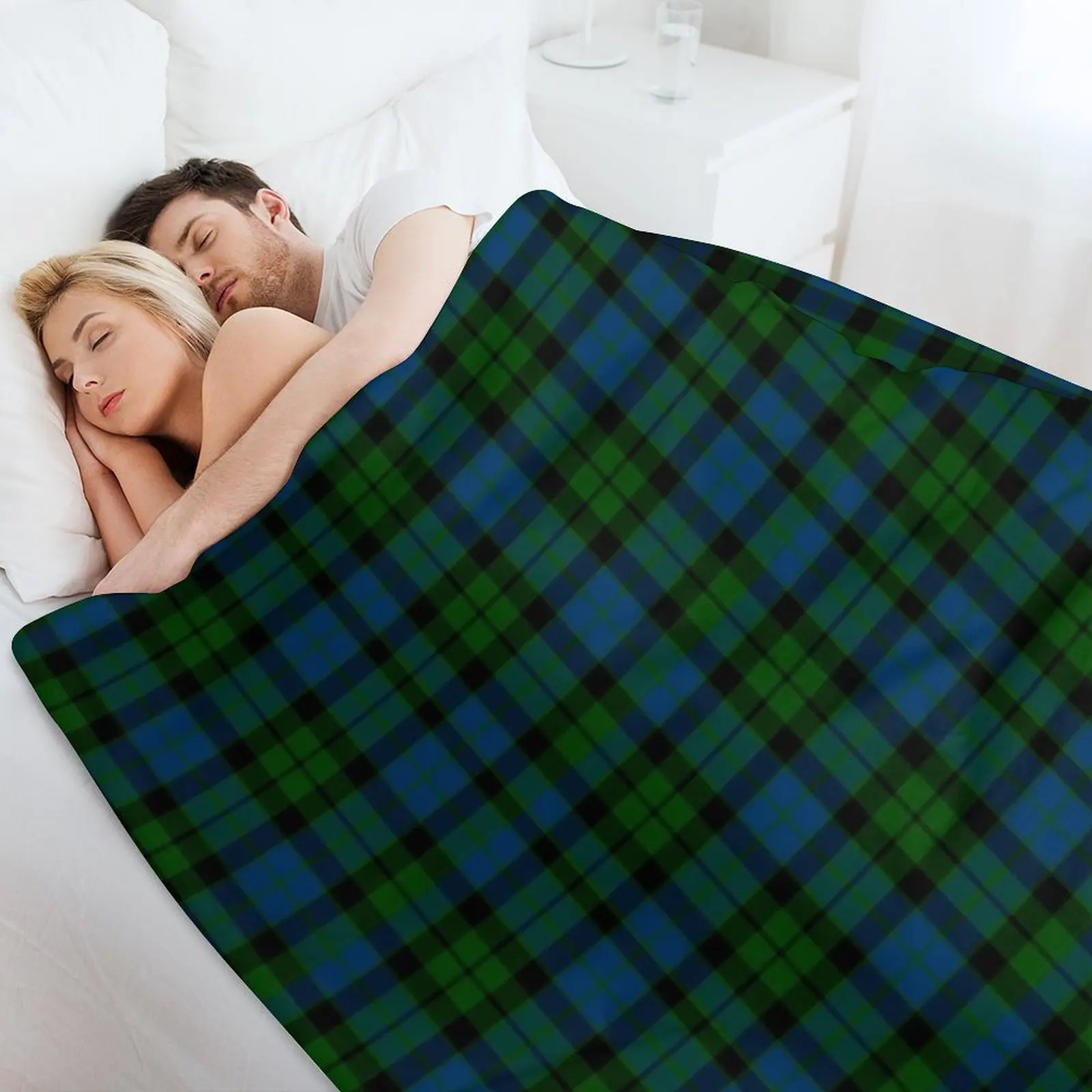 Одеяло в клетку Clan Mackay Tartan одеяла для украшения диванов аниме самые мягкие