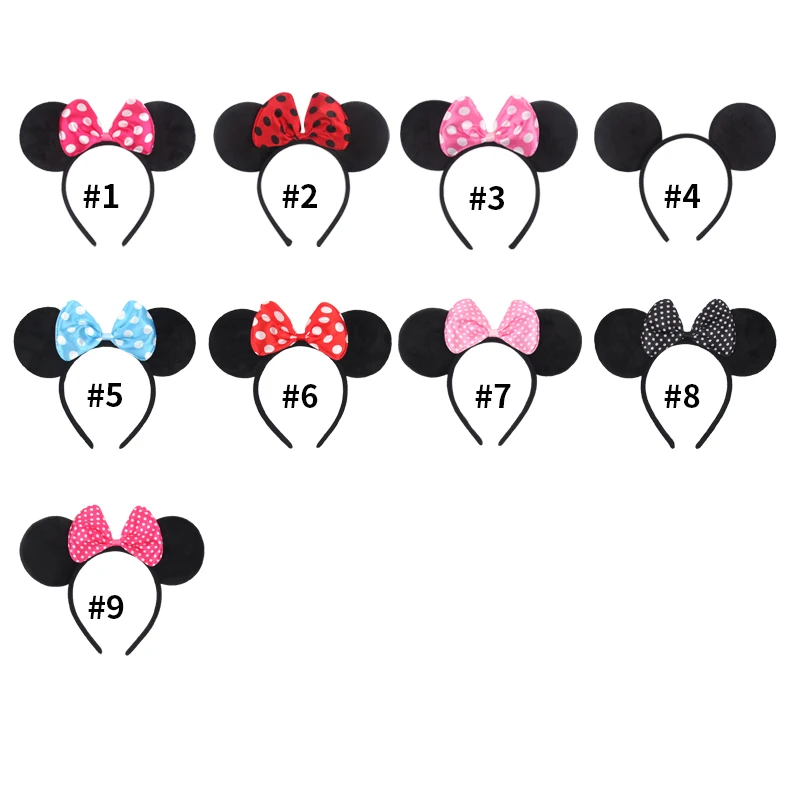 Рисунок 5 - 2023 Милая ободок с бантом и блестками в виде мыши