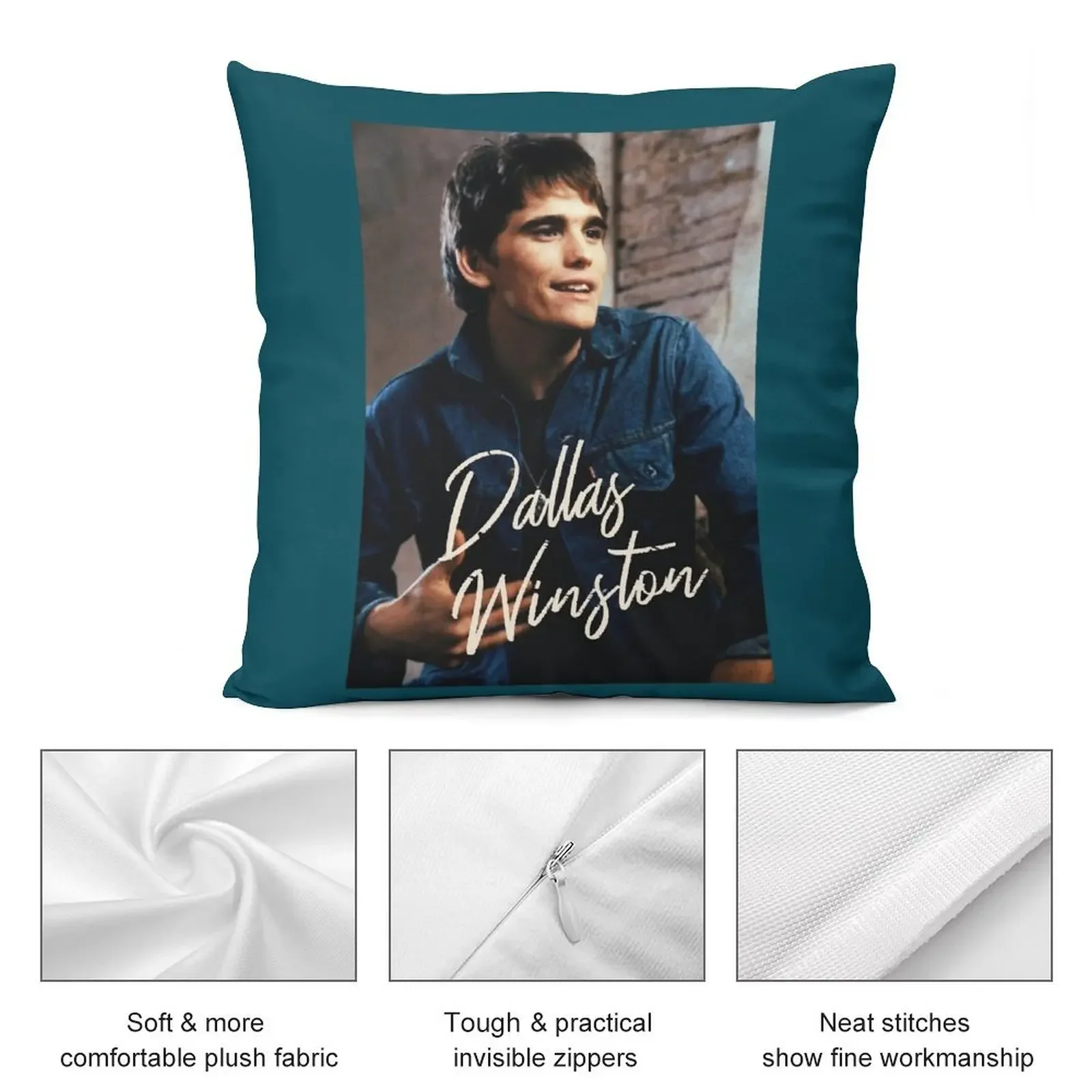 Dallas Winston The Outsiders 80s фильм пледы подушка чехол для дивана рождественские