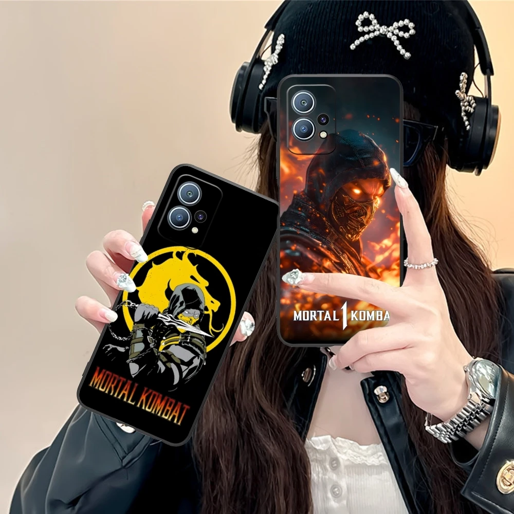 Чехол для мобильного телефона Mortal Kombat Scorpion Huawei P60 P50 P40 P30 P20 P10 P9 P8 Pro Lite Plus черный