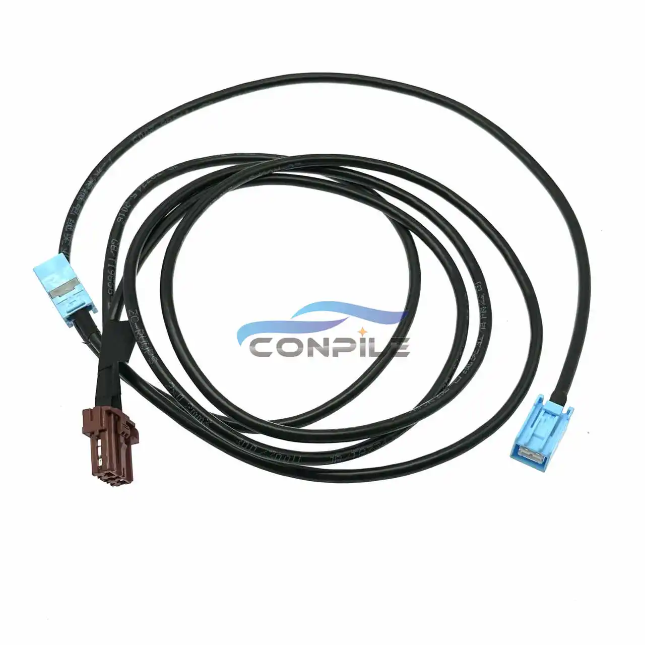 

Для Honda Toyota усилитель стерео видео Lvds Gvif один разделенный на два экрана кабель передачи данных