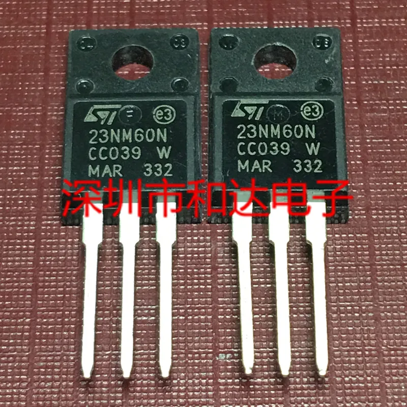

10 шт STF23NM60N 23NM60N TO-220F