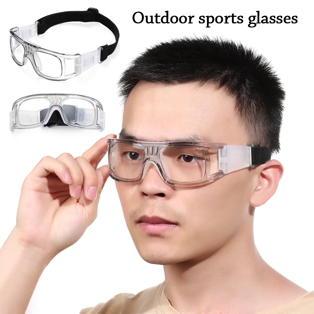 Windproof Football Eyeglasses Outdoor Sports Glasses Soccer Basketball Eye Protect Goggles Men Impact Resistance Cycling Eyewear |