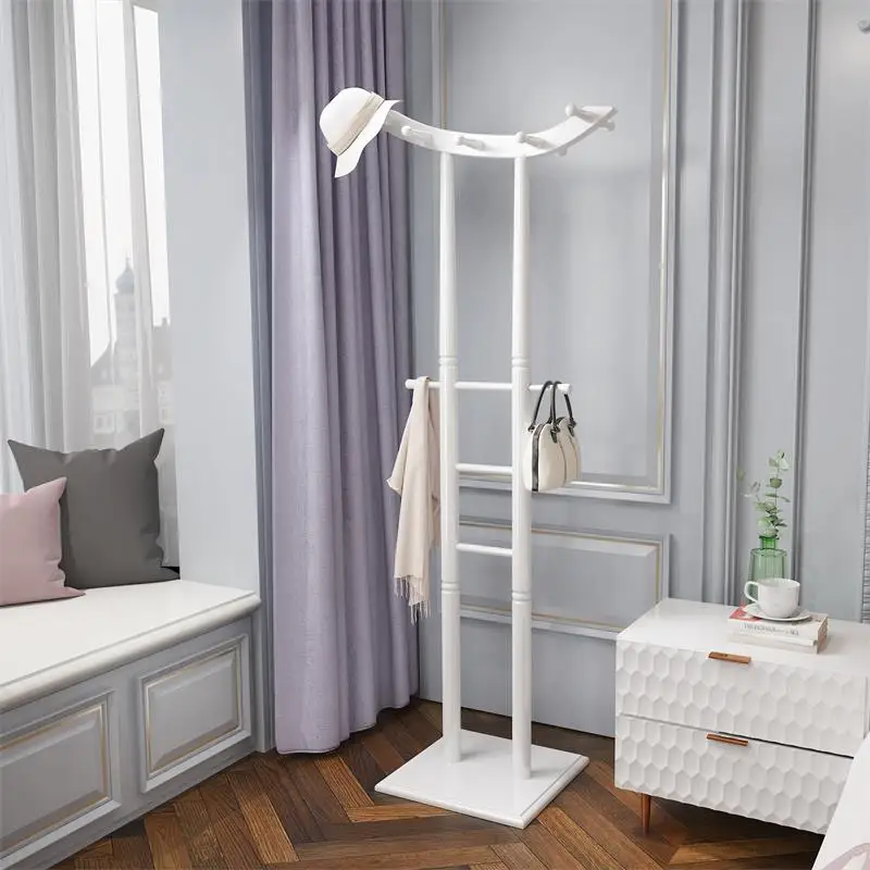 

White Clothes Rack Coat Stand Nordic Modern Clothes Storage Hanger House Accessories Perchero De Pie Entrance Hall Furniture