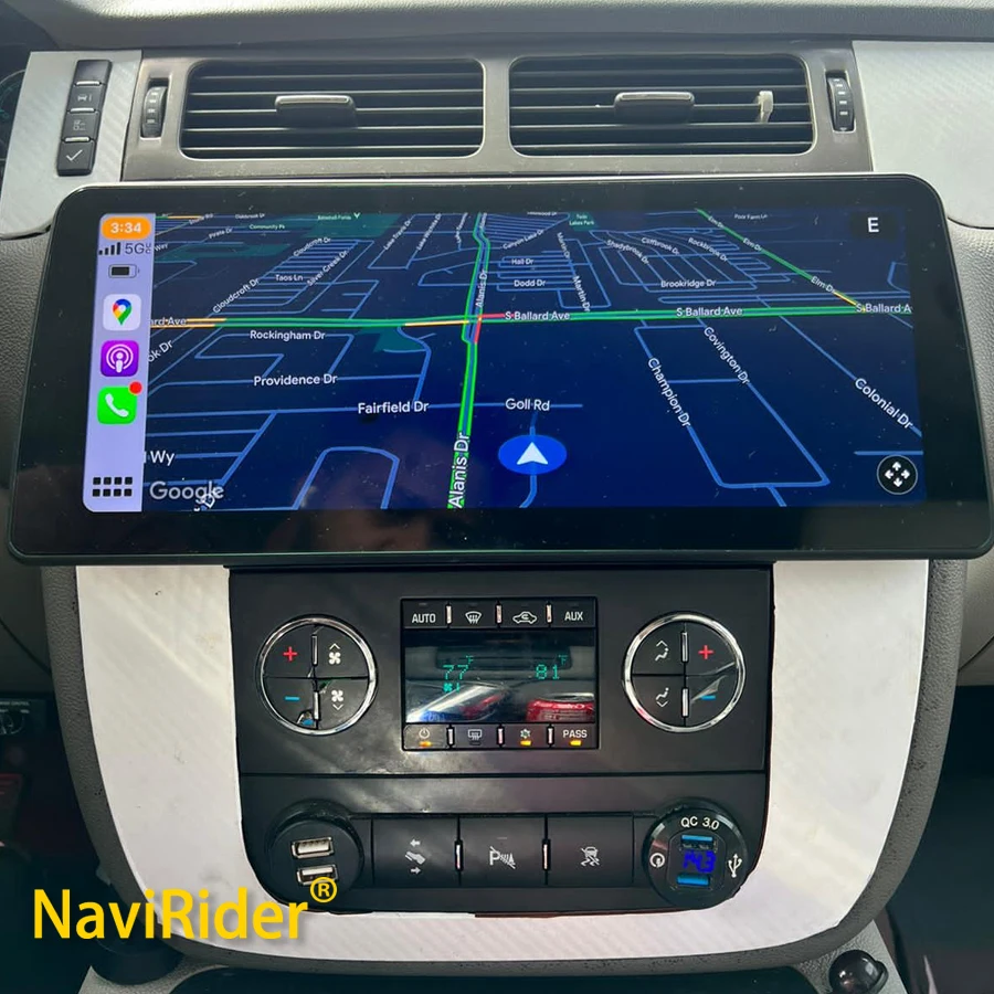 

12.3" Android 13 Screen For Chevrolet Tahoe 2008 2013 Avalanche GMC Car Multimedia Video Player Stereo Carplay Gps Tape Recorder