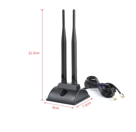 2 4G/5G/5 8G Двухчастотная присоска антенна Wi-Fi роутер беспроводная сетевая карта