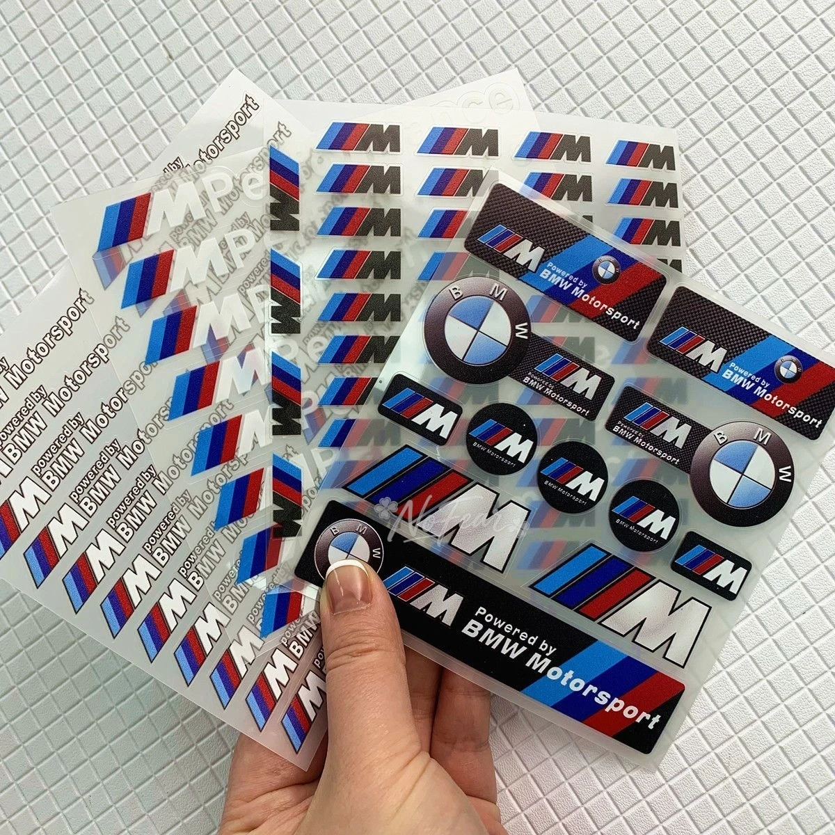 Фото Новые гоночные наклейки для BMW M 50TH Power Performance E28 E30 E34 E36 E46 E60 E90 F84, водонепроницаемые виниловые наклейки для автомобиля и мотоцикла №4