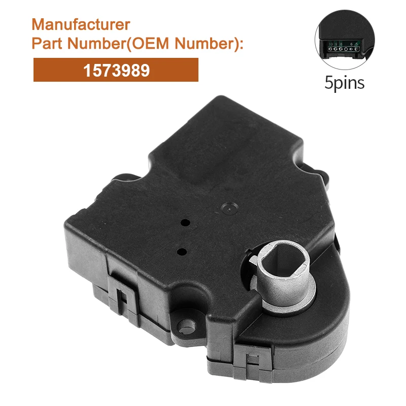 

VRVR 1573989 Автомобильный привод двери смеси обогревателя 25782069 H604-140 T3983001 604140 для Buick Enclave Chevrolet Traverse