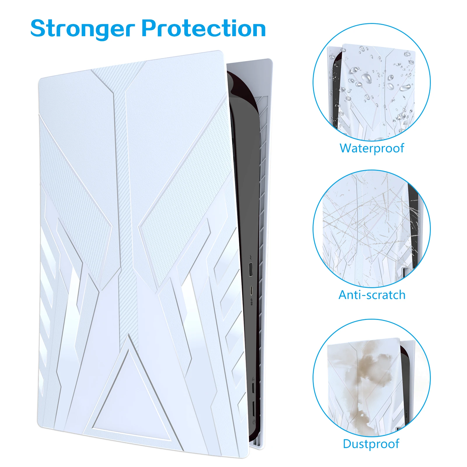 Аксессуары HEYSTOP PS5 пластины для защитные жесткие оболочки с ведьмой консоли