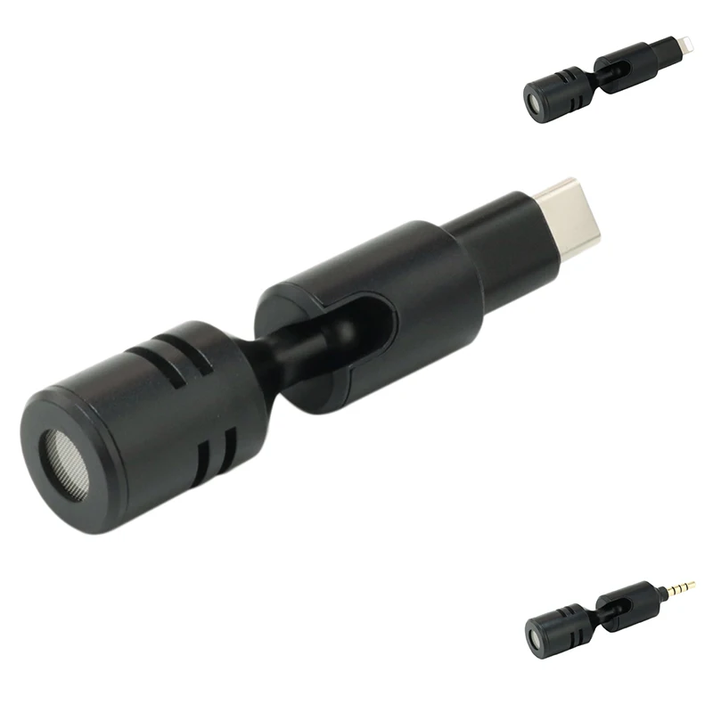 

CARLIRAD Wireless Lavalier Microphone For Iphone Youtube Live Stream Video Recording Mic