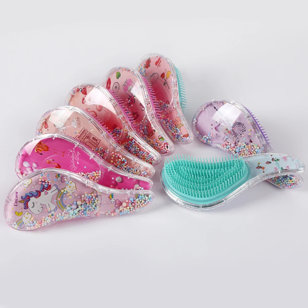 НОВАЯ щетка для волос с единорогом Высококачественная Массажная защитой от