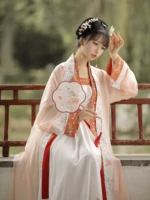 chinese traditional hanfu hundred folded skirt 3pcs set dress womens suit clothing cosplay summer for daily