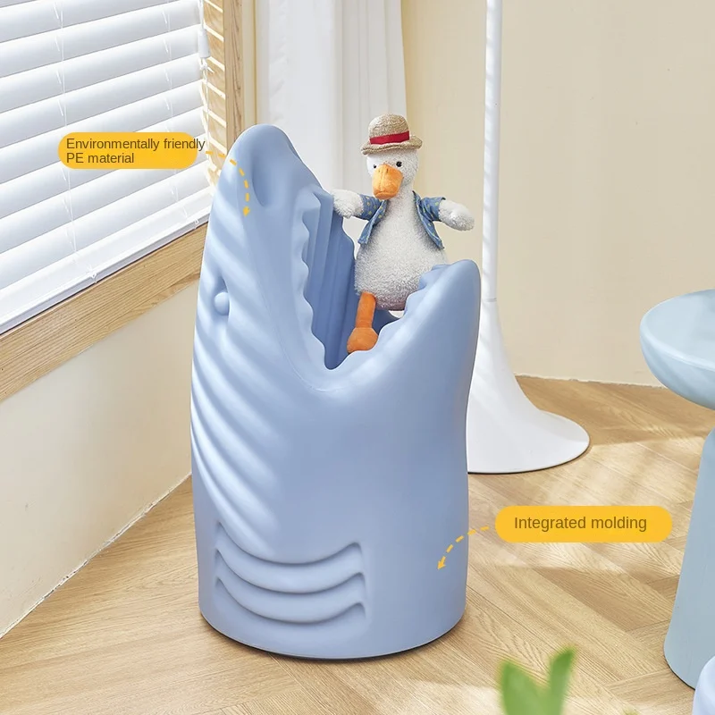 Сетчатый красный зонт Ins Акула дизайнерский в скандинавском стиле стойка для