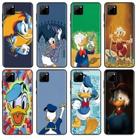 good looking donald duck for oppo find x2 x3 x5 lite neo pro 5g oppo reno2 reno4 reno5 reno6 reno7 z se black luxury phone case