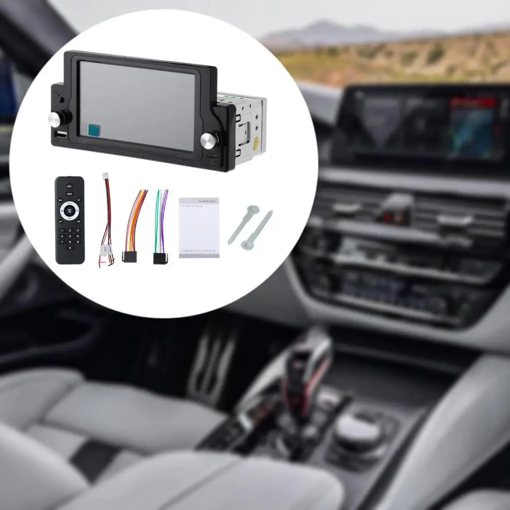 Универсальная 7-дюймовая автомобильная многоязычная стереосистема с