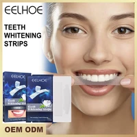 714pcs teeth whitening strips oral hygiene care double elastic teeth strips teeth bleaching strips tooth bleaching tool