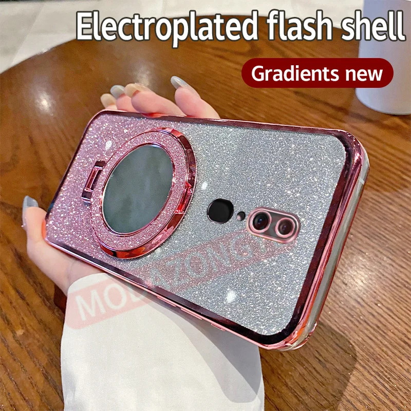 Для OPPO F11 чехол мягкий силиконовый гальванический TPU CPH1913 CPH1911 для телефона с