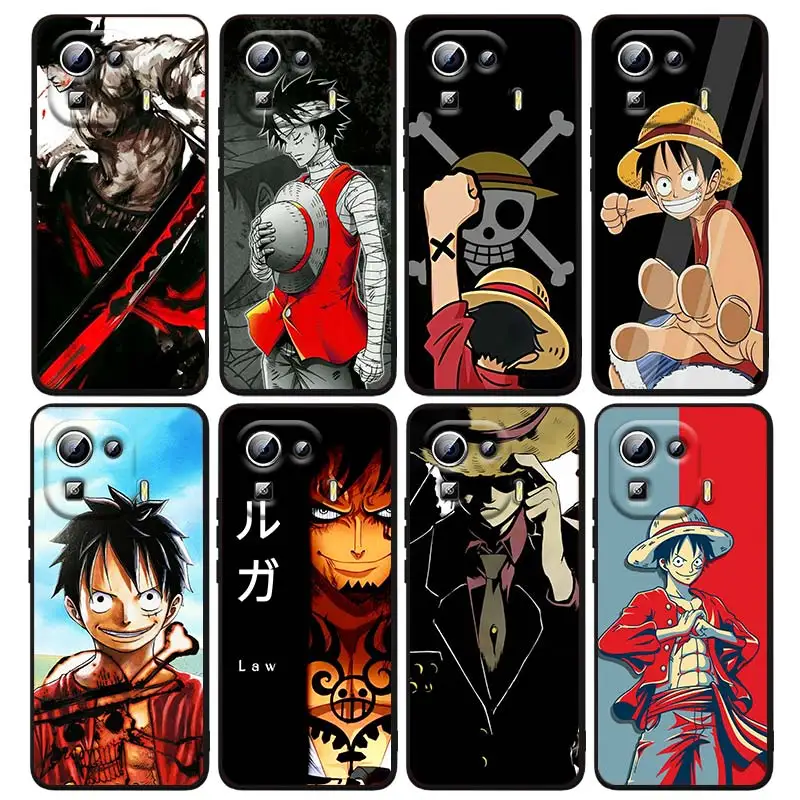 

Luffy Zoro One Piece For Xiaomi 12 12X 11 11T 11i 10T10 Poco X3 Pro Lite Ultra 5G 9T 9SE A3 Redmi 9A Black Soft Phone Case